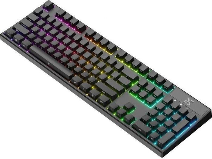 Клавиатура игровая DM DreamKey Red USB RGB EN, Black