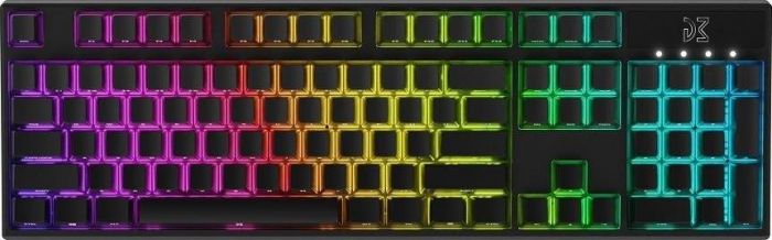 Клавиатура игровая DM DreamKey Red USB RGB EN, Black