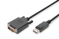 Кабель Digitus DisplayPort-DVI-D (AM/AM) 2m, black