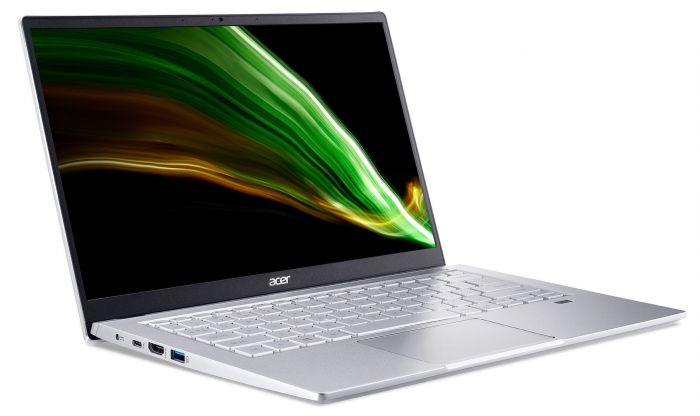 Ноутбук Acer Swift 3 SF314-511 14FHD IPS/Intel i5-1135G7/8/256F/int/Lin/Silver