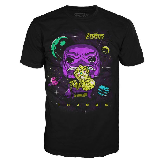 Набір Фігурка+Футболка Funko POP and Tee: Infinity War: Thanos (S) 33454