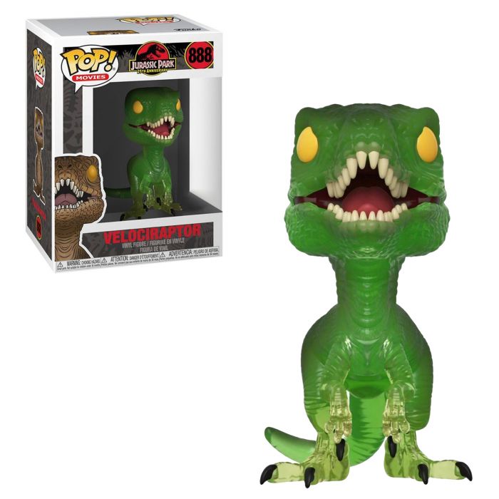 Набір Фігурка+Футболка Funko POP and Tee: Jurassic Park: Clever Raptor(GR/TRL)(M) 47629