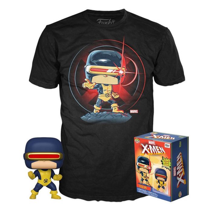 Набір Фігурка+Футболка Funko POP and Tee: Marvel 80th: First Appearance: Cyclops (M) 47363