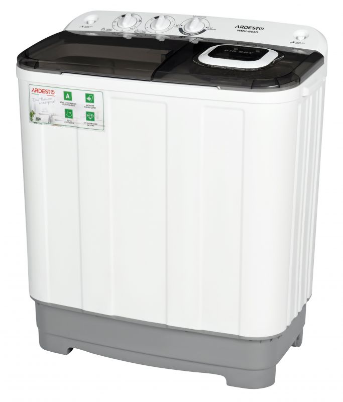 Пральна машина напівавтомат ARDESTO WMH-B65D, 6.5кг, 1350, 41см, Білий