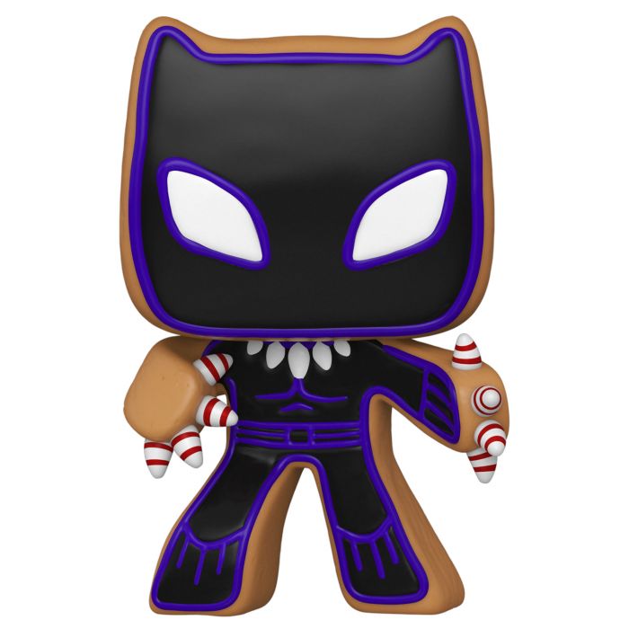 Фігурка Funko POP! Bobble Marvel Holiday Gingerbread Black Panther 50662