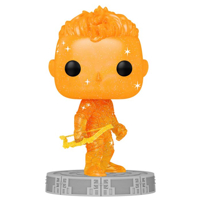 Фігурка Funko POP! Art Series Bobble Marvel Infinity Saga Hawkeye Orange w/Case 57615