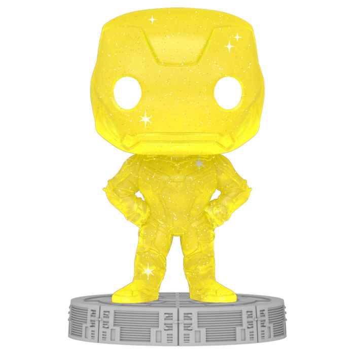 Фігурка Funko POP! Art Series Bobble Marvel Infinity Saga Iron Man Yellow w/Case 57617