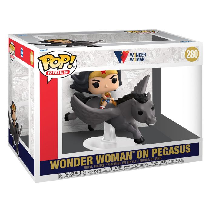 Фігурка Funko POP! Rides DC Wonder Woman 80th Wonder Woman on Pegasus 54989