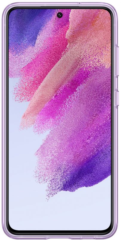 Чохол Samsung Clear Strap Cover для смартфону Galaxy S21 FE (G990) Lavender
