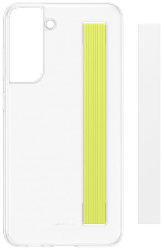 Чохол Samsung Clear Strap Cover для смартфону Galaxy S21 FE (G990) White