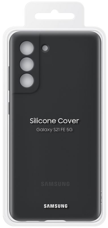 Чохол Samsung Silicone Cover для смартфону Galaxy S21 FE (G990) Dark Gray