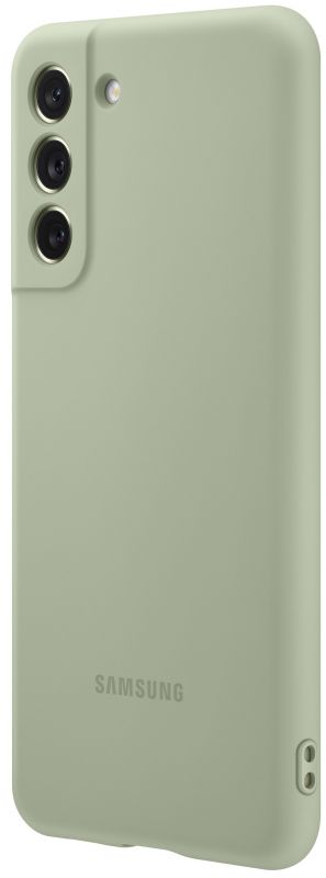 Чохол Samsung Silicone Cover для смартфону Galaxy S21 FE (G990) Olive Green