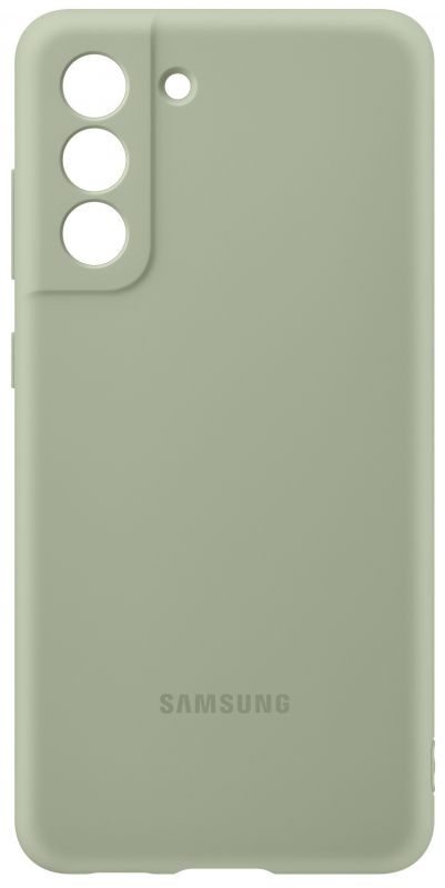 Чохол Samsung Silicone Cover для смартфону Galaxy S21 FE (G990) Olive Green