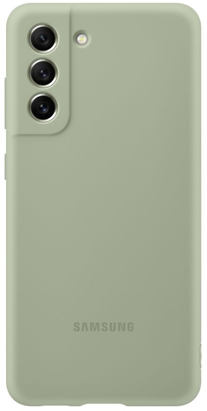 Чохол Samsung Silicone Cover для смартфону Galaxy S21 FE (G990) Olive Green