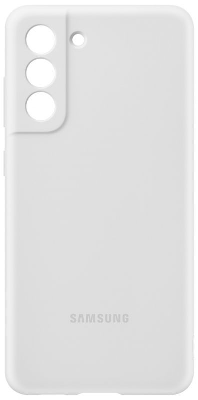 Чохол Samsung Silicone Cover для смартфону Galaxy S21 FE (G990) White