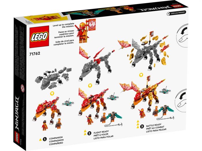 Конструктор LEGO Ninjago Вогненний дракон ЕВО Кая 71762