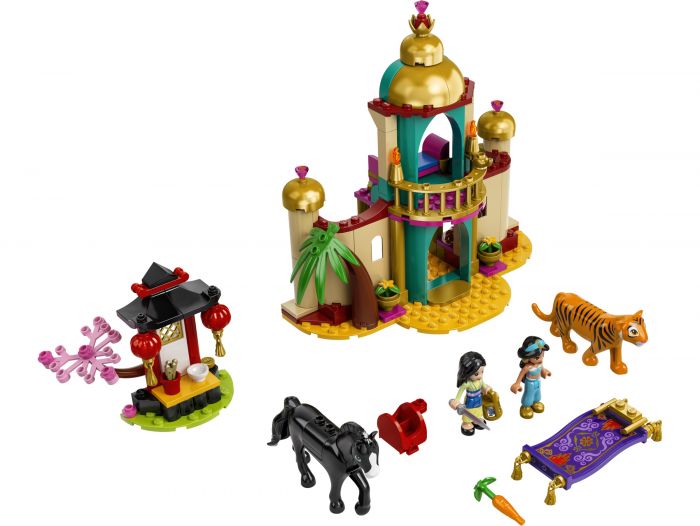 Конструктор LEGO Disney Пригоди Жасмін та Мулан 43208