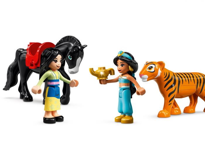 Конструктор LEGO Disney Пригоди Жасмін та Мулан 43208