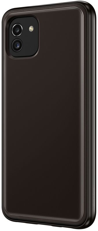 Чохол Samsung Soft Clear Cover для смартфону Galaxy A03 (A035) Black