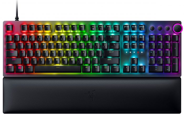 Клавіатура ігрова Razer Huntsman V2 Purple Switch USB RU Black