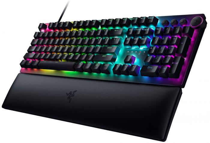 Клавіатура ігрова Razer Huntsman V2 Purple Switch USB RU Black