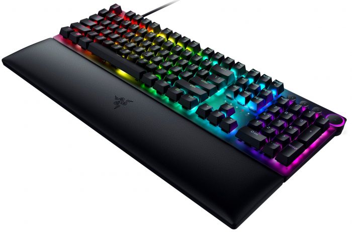 Клавіатура ігрова Razer Huntsman V2 Purple Switch USB RU Black