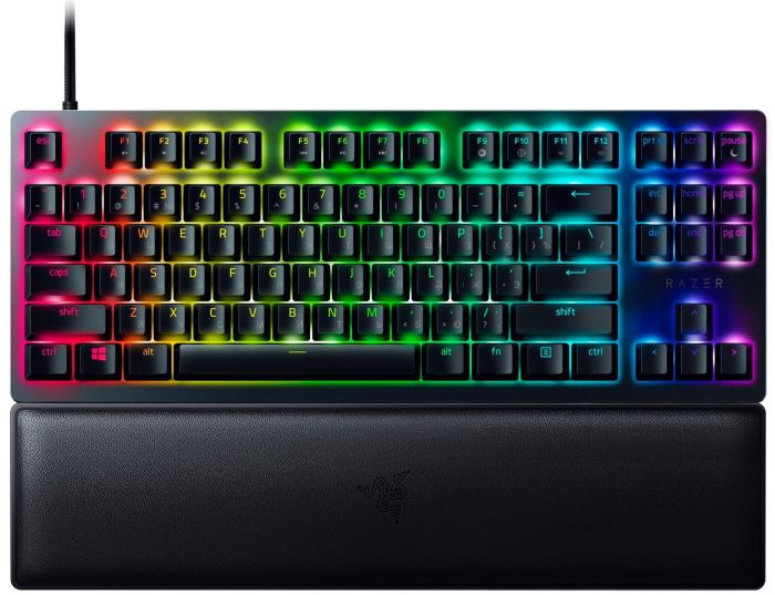 Клавіатура ігрова Razer Huntsman V2 Tenkeyless Purple Switch USB RU Black