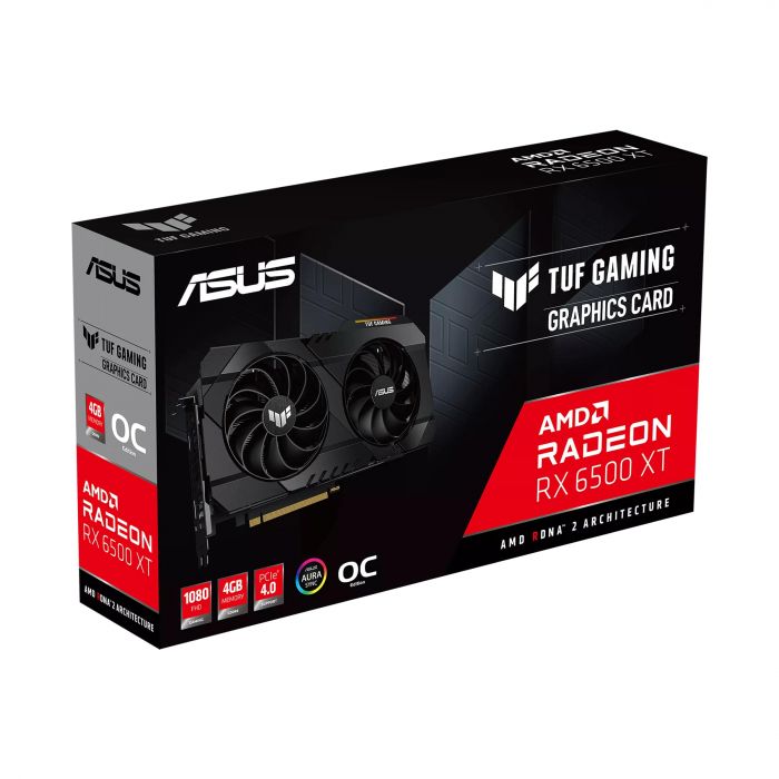 Відеокарта ASUS Radeon RX 6500 XT 4GB DDR6 OC TUF