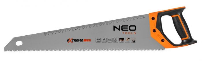 Ножівка по дереву Neo Tools, Extreme, 450 мм, 11TPI