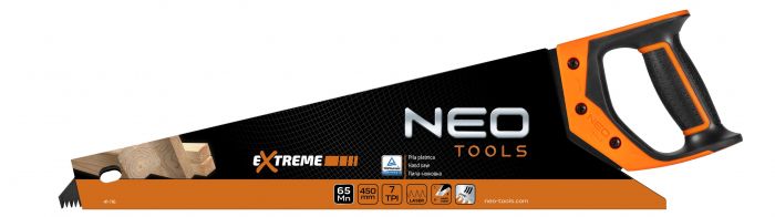 Ножівка по дереву Neo Tools, Extreme, 450 мм, 7TPI, PTFE
