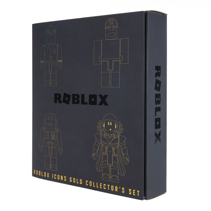 Ігровий набір Jazwares Roblox Four Figure Pack Roblox Icons - 15th Anniversary Gold Collector’s Set