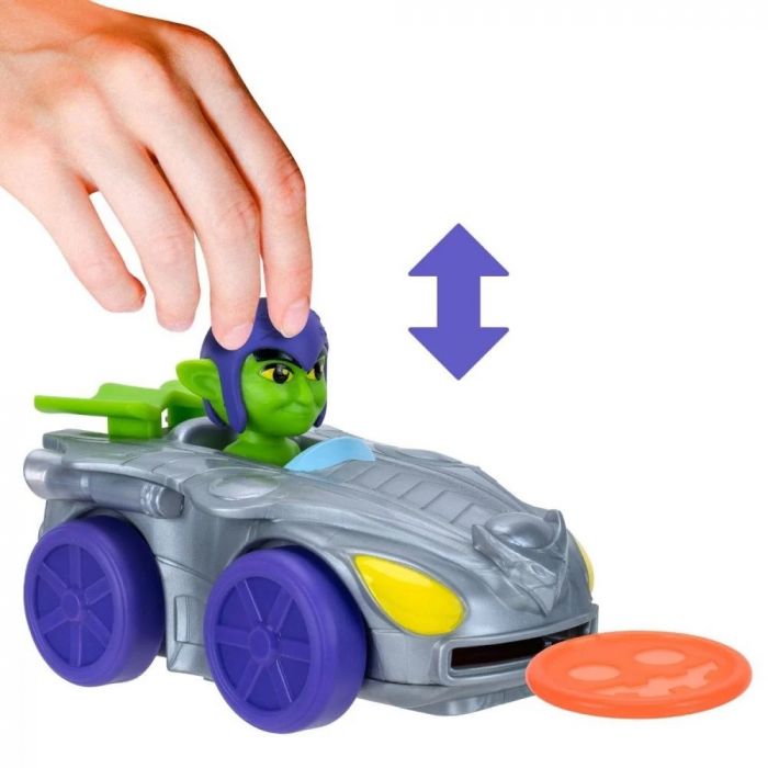 Машинка Spidey Little Vehicle Green Goblin W1 Гоблін