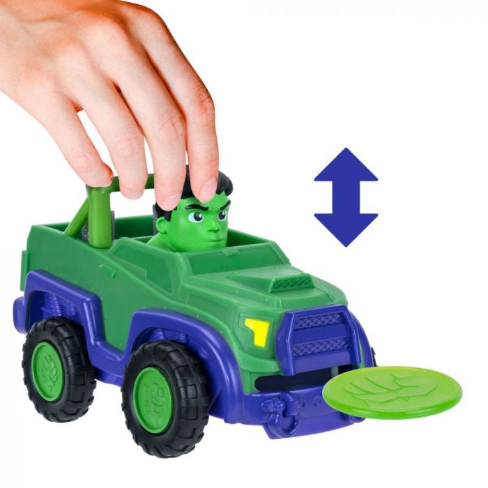 Машинка Spidey Little Vehicle Hulk W1 Халк