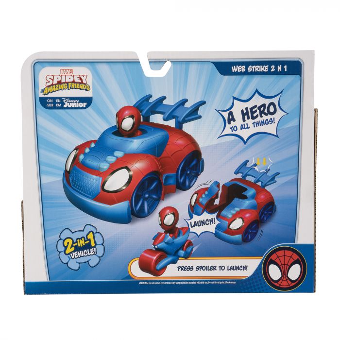 Машинка Spidey Feature Vehicle 2 in 1 Spidey Stealth Strike Vehicle