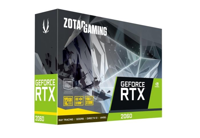 Відеокарта ZOTAC GeForce RTX 2060 12GB GDDR6 Twin Fan