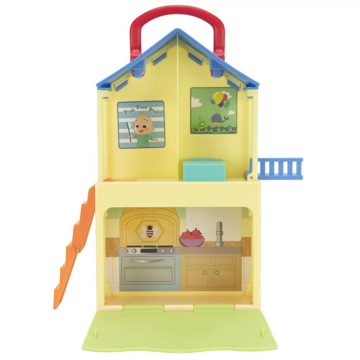 Ігровий набір CoComelon Medium Playset Pop n' Play House - 2 фігурки та 5 аксесуарів