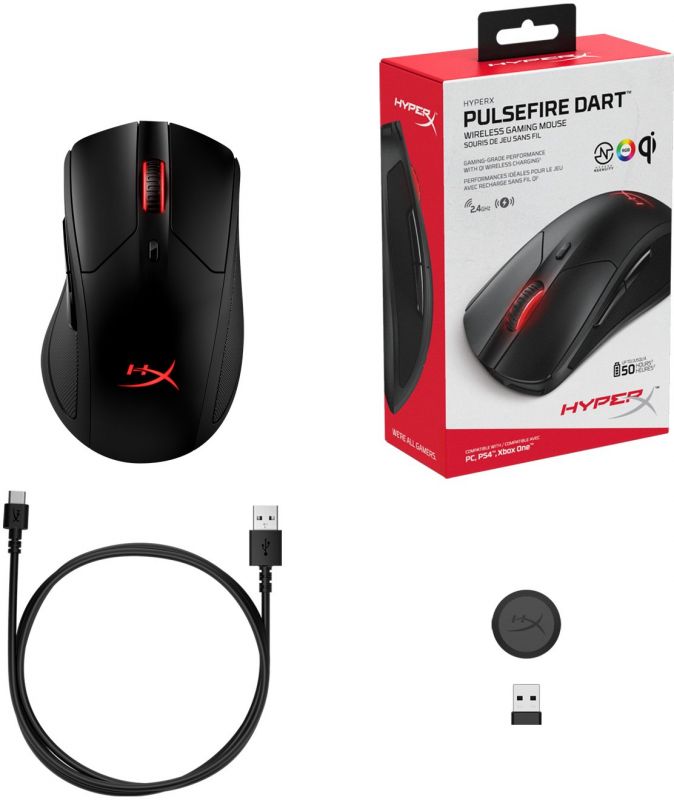 Миша HyperX Pulsefire Dart Wireless