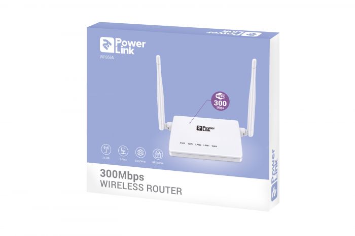 Маршрутизатор 2E PowerLink WR956N N300, 2xFE LAN, 1xFE WAN