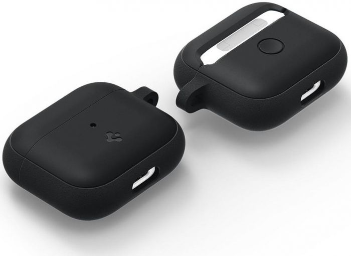 Чохол Spigen для Apple AirPods 3 Silicone Fit, Black