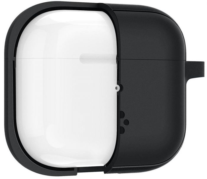 Чохол Spigen для Apple AirPods 3 Silicone Fit, Black