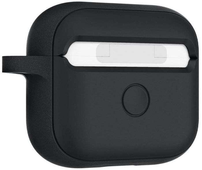 Чохол Spigen для Apple AirPods 3 Silicone Fit, Black