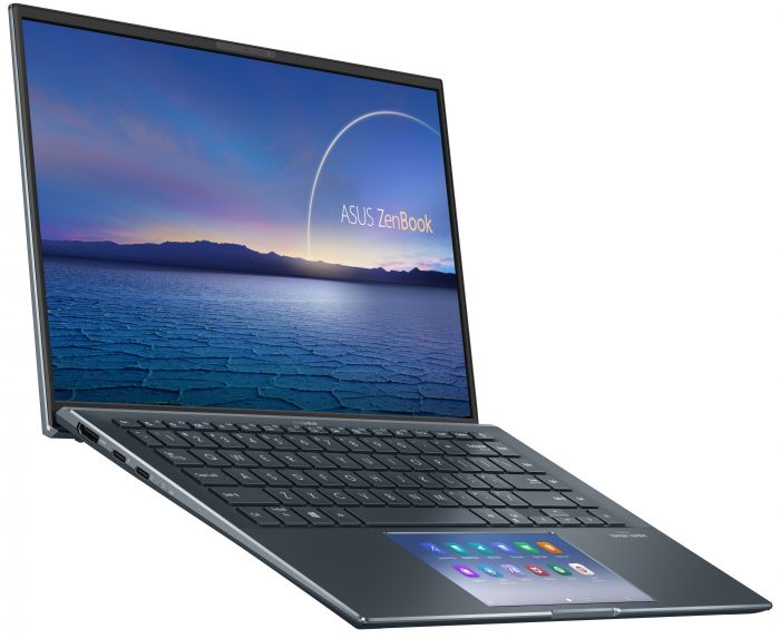 Ноутбук ASUS Zenbook 14 UX435EG-KK512R 14FHD IPS/Intel i7-1165G7/16/1024F/NVD450-2/W10P/Grey