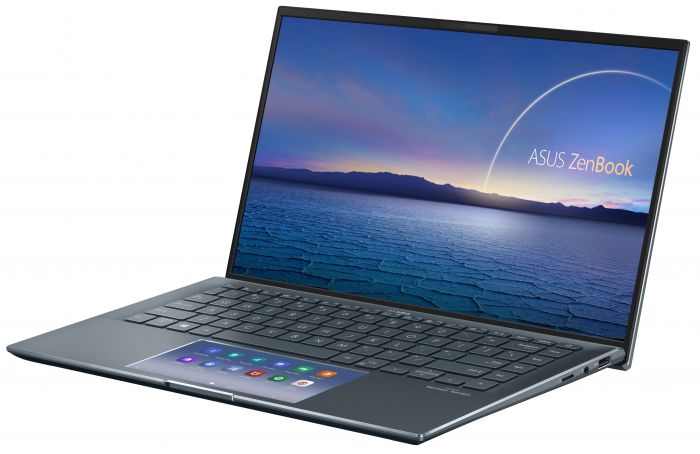 Ноутбук ASUS Zenbook 14 UX435EG-KK512R 14FHD IPS/Intel i7-1165G7/16/1024F/NVD450-2/W10P/Grey