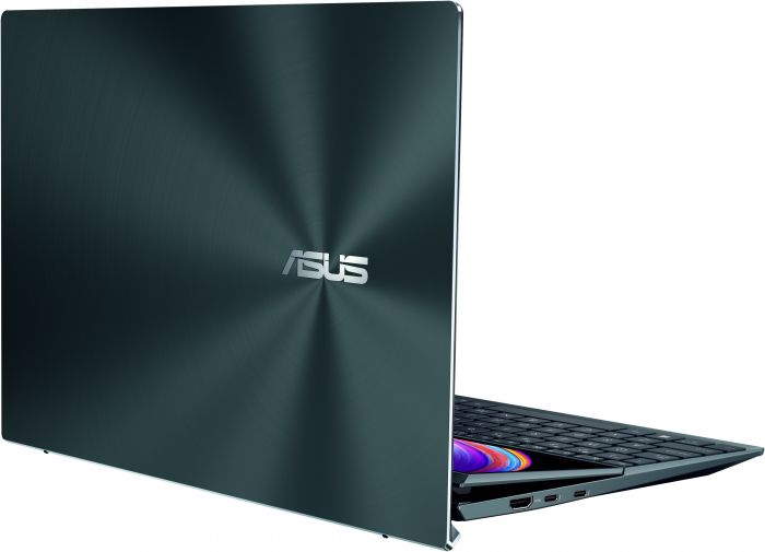 Ноутбук ASUS Zenbook Duo UX482EG-HY286T 14FHD Touch IPS/Intel i7-1165G7/32/1024F/NVD450-2/W10/Blue