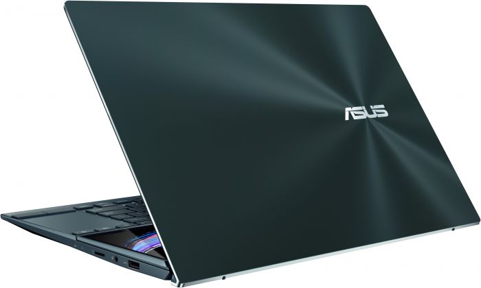 Ноутбук ASUS Zenbook Duo UX482EG-HY286T 14FHD Touch IPS/Intel i7-1165G7/32/1024F/NVD450-2/W10/Blue