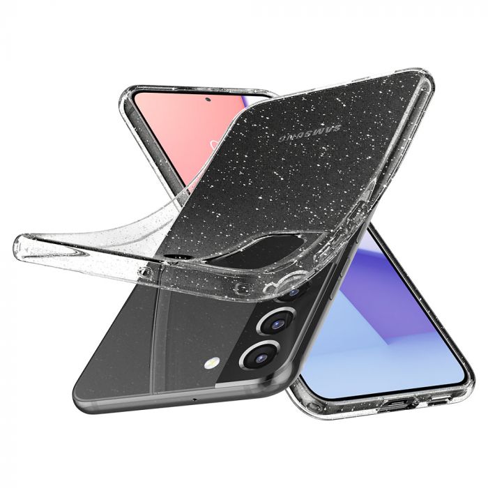 Чохол Spigen для Samsung Galaxy S22 Liquid Crystal Glitter, Crystal Quartz