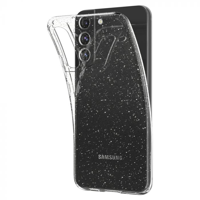 Чохол Spigen для Samsung Galaxy S22 Liquid Crystal Glitter, Crystal Quartz