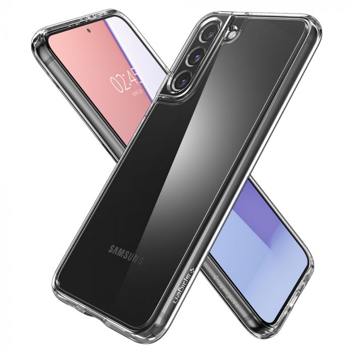 Чохол Spigen для Samsung Galaxy S22 Ultra Hybrid, Crystal Clear