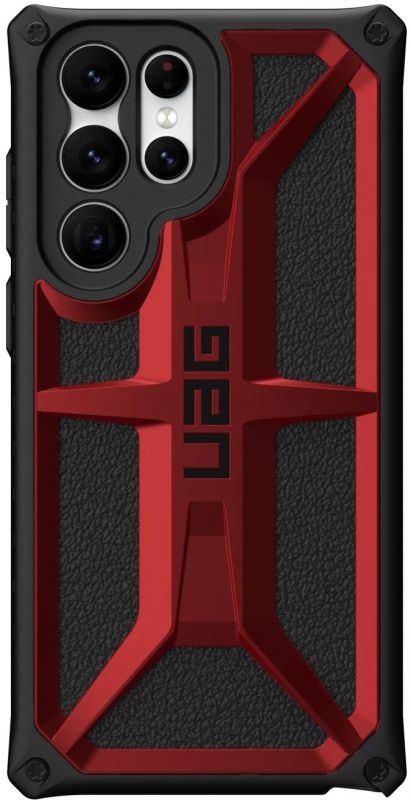 Чохол UAG для Samsung Galaxy S22 Ultra Monarch, Crimson