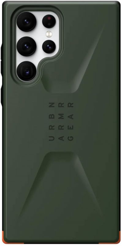 Чохол UAG для Samsung Galaxy S22 Ultra Civilian, Olive